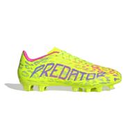 adidas Predator Club Gras / Kunstgras Voetbalschoenen (MG) Neongeel Blauw Roze