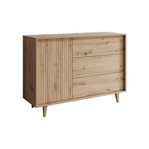 Meubella Dressoir Fuzeta - Eiken - 120 cm