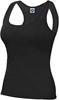 Starworld SW420 Racer Back Vest - Deep Black - L