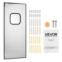 VEVOR RVS draaideur enkel paneel met beslag en accessoires 917x78x2133mm