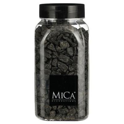 Mica Decorations decoratie steentjes - antraciet - 1 kilo - 650ml - hobby steentjes Mica Decorations decoratie steentjes - antraciet - 1 kilo - 650ml - hobby steentjes