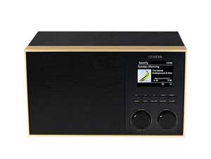 Geneva: DeCon S DAB+ Radio - Zwart/messing