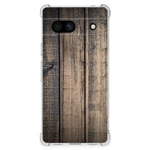 Google Pixel 7A Stevig Telefoonhoesje Steigerhout