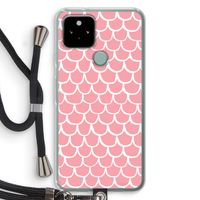 Dakpannetjes: Pixel 5 Transparant Hoesje met koord