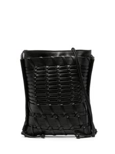 Hereu mini sac à bandoulière Trena en cuir - Noir