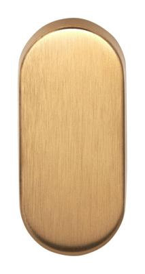 Formani Basics LBB32 blind afdekplaatje ovaal - PVD mat goud