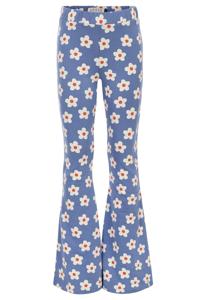 LOOXS Little Zomer flair broek meisjes - blauw