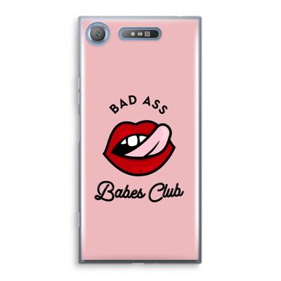 Badass Babes Club: Sony Xperia XZ1 Transparant Hoesje