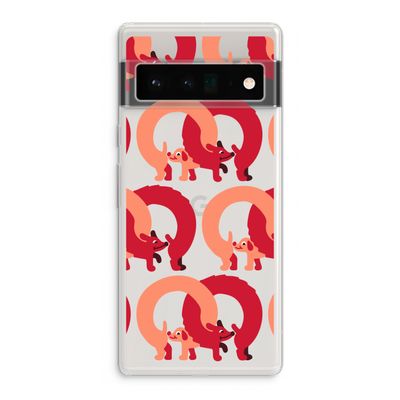 Dogs: Google Pixel 6 Pro Transparant Hoesje