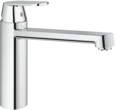 Grohe Eurosmart Cosmopolitan keukenmengkraan medium uitloop lage druk chroom