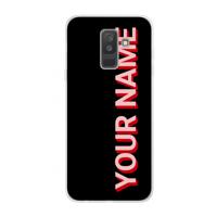 Namecase: Samsung Galaxy A6 Plus (2018) Transparant Hoesje