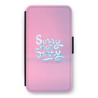 Sorry not sorry: iPhone 12 mini Flip Hoesje