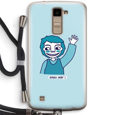 Zwaai: LG K10 (2016) Transparant Hoesje met koord