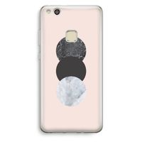Marmeren cirkels: Huawei Ascend P10 Lite Transparant Hoesje
