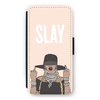 Slay All Day: iPhone 12 Pro Max Flip Hoesje