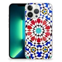 iPhone 13 Pro Max | TPU | Siliconen hoesje | Mozaïek