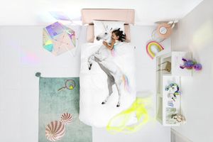 Snurk Snurk Unicorn Dekbedovertrek 140x200/220 cm