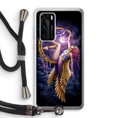 Aerial Angel: Huawei P40 Transparant Hoesje met koord