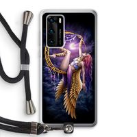 Aerial Angel: Huawei P40 Transparant Hoesje met koord
