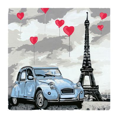 Ravensburger Creart schilderen op nummer - paris