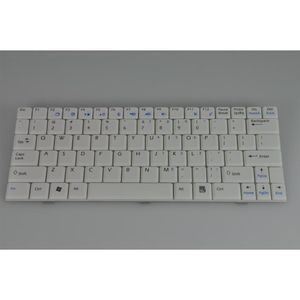 Notebook keyboard for MSI U100 MS-N011 white