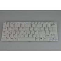 Notebook keyboard for MSI U100 MS-N011 white - thumbnail