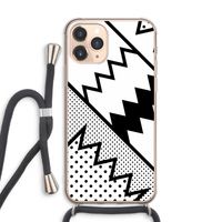 Pop Art #5: iPhone 11 Pro Max Transparant Hoesje met koord