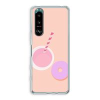 Donut: Sony Xperia 5 III Transparant Hoesje Donut: Sony Xperia 5 III Transparant Hoesje
