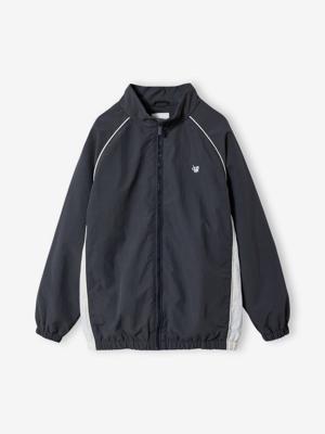 Sportjas met rits antraciet