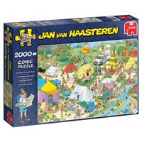 Jan van Haasteren – Kamperen in het Bos Puzzel 2000 Stukjes