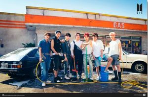 BTS Gas Station Poster 91.5x61cm