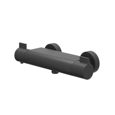 Douchethermostaatkraan IVY Pact Opbouw Cooltouch Mat Zwart PED IVY