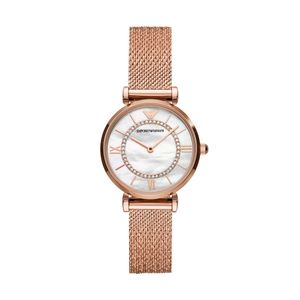 Horlogeband Armani AR11320 Mesh/Milanees Rosé 14mm