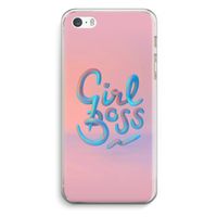 Girl boss: iPhone 5 / 5S / SE Transparant Hoesje