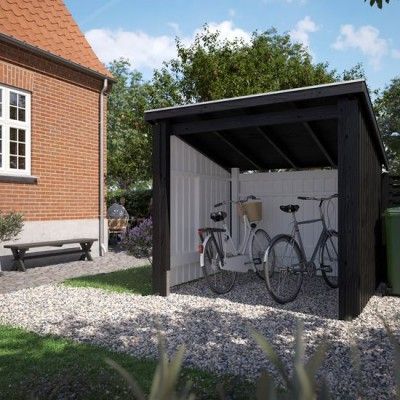 Houten Fietsenschuur Nordic