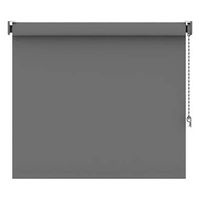 Rolgordijn verduisterend grijs - 150x160 cm - Leen Bakker