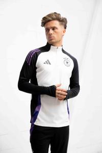 Duitsland Trainingspak 1/4 Zip Senior 2024-2026 - Maat S - Kleur: WitZwartPaars | Soccerfanshop