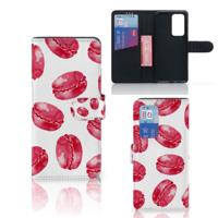 Huawei P40 Pro | Book Cover | Pink Macarons