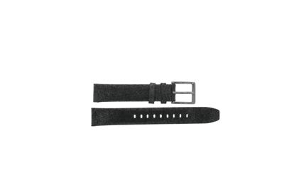 Horlogeband DKNY NY2373 Leder Zwart 17mm
