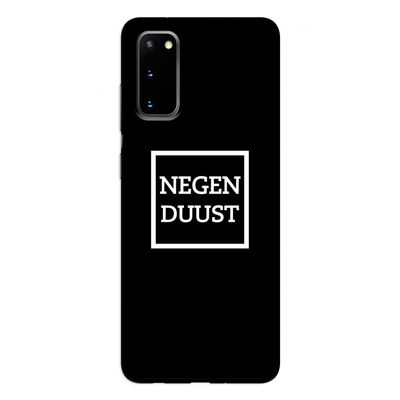 Negenduust black: Samsung Galaxy S20 Tough Case