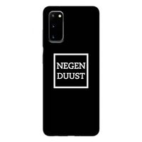 Negenduust black: Samsung Galaxy S20 Tough Case