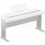 Yamaha L-300WH onderstel voor DGX-670WH digitale piano wit - thumbnail