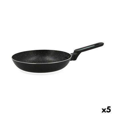 Pan Quid Oasis Zwart Metaal Ø 26 cm (5 Stuks)
