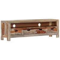TV-meubel 130x30x40 cm massief acaciahout