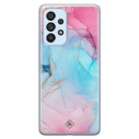 Samsung Galaxy A33 siliconen hoesje - Marble colorbomb