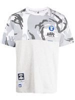 AAPE BY *A BATHING APE® t-shirt à imprimé camouflage - Gris - thumbnail