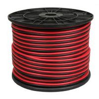 Luidsprekerkabel 2 x 4,0mm 100 M Rood Zwart