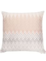 Missoni Home coussin à motif zigzag - Tons neutres - thumbnail