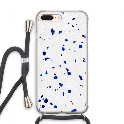 Terrazzo N°5: iPhone 8 Plus Transparant Hoesje met koord