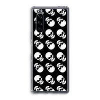 Musketon Skulls: Sony Xperia 5 Transparant Hoesje